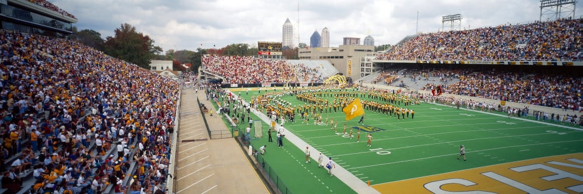 View of the Bobby Dodd Stadium during the game Atlanta Georgia USA Canvas Art - Panoramic Images (6 x 18)