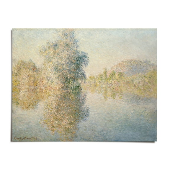 View of the Cap dAntibes with the Mistral Blowing - Claude Monet - 8x10 - Wall Art Print - UNFRAMED