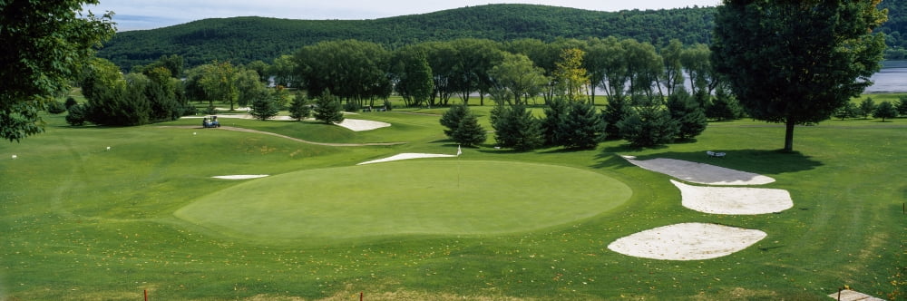 View of the Leatherstocking Golf Course New York State USA Canvas Art - Panoramic Images (6 x 18)