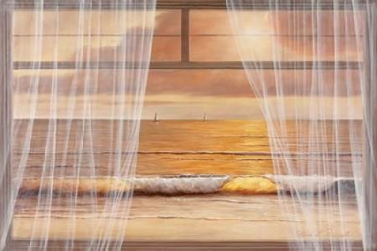 View of the Sunset Canvas Art - Diane Romanello (20 x 28)