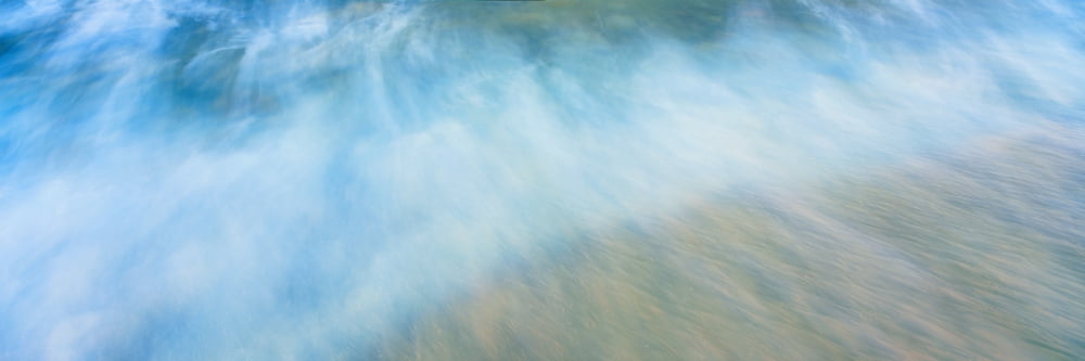 View of waves in ocean Rosarito Beach Baja California Mexico Canvas Art - Panoramic Images (36 x 12)