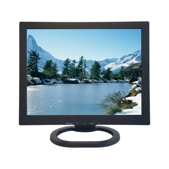 ViewEra V151BN2 Black 15" LCD/LED Security Monitor, 350cd/m2, 700:1, BNC In/Out, D-Sub