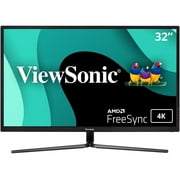 ViewSonic VX3211-4K-MHD 32 Inch 4K UHD Monitor with 99% sRGB Color Coverage HDR10 FreeSync HDMI and DisplayPort