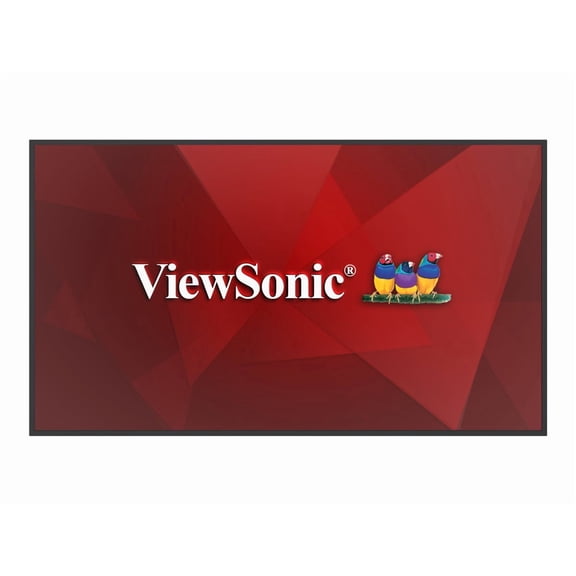ViewSonic CDE8631 - 86" Diagonal Class (85.6" viewable) - CDE31 Series LED-backlit LCD display - digital signage - with built-in SoC media player - Android - 4K UHD (2160p) 3840 x 2160 - Direct LED - black