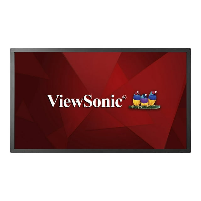 ViewSonic CDM4300T - 43" Diagonal Class (42.51" viewable) LED-backlit LCD display - interactive digital signage - with touchscreen (multi touch) - 1080p 1920 x 1080 - Edge Emitting LED (ELED)
