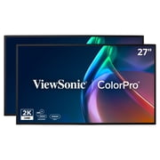 ViewSonic VP2768a 27 Inch 1440p Dual Pack ColorPro Monitor, Head Only, sRGB