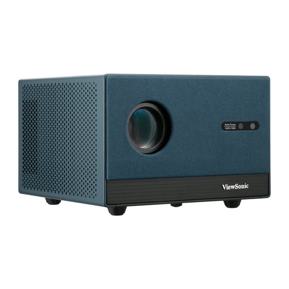 ViewSonic LX60HD 1080p LED Portable Projector Built-in Google TV and Netflix, H/V Keystone, Auto Focus, Bluetooth, Wi-Fi