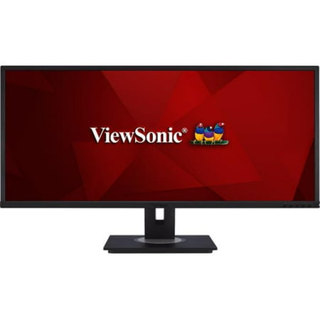 ViewSonic - VG3448 34" LCD WQHD FreeSync Monitor (HDMI, DisplayPort, USB) - Black