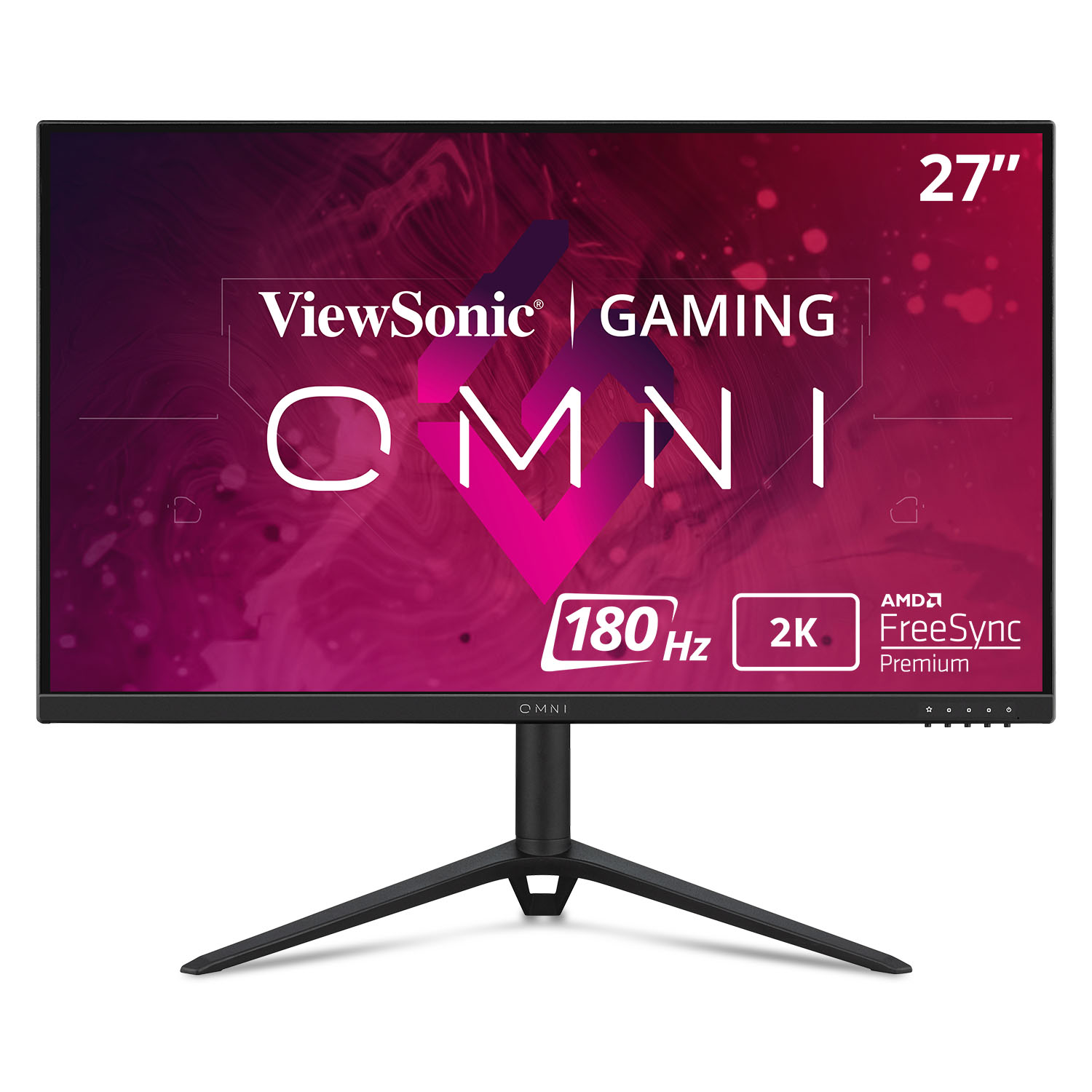 ViewSonic OMNI VX2728J2K 27 Inch Gaming Monitor 1440p 180hz 0.5ms IPS w/ FreeSync Premium