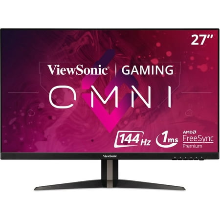 ViewSonic OMNI VX2768-2KP-MHD 27 Inch 1440p 1ms 144Hz IPS Gaming Monitor with FreeSync Premium, Eye Care, HDMI and DisplayPort