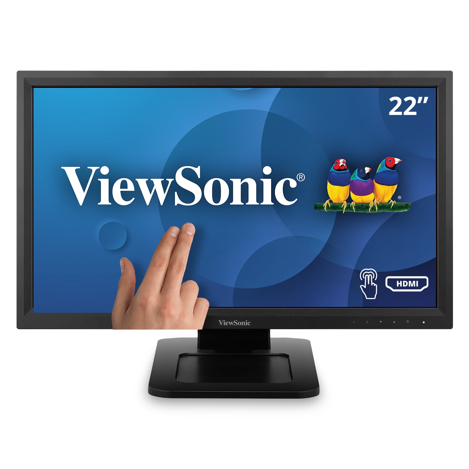 ViewSonic 22" 1080p Single Point Resistive Touch Monitor TD2211