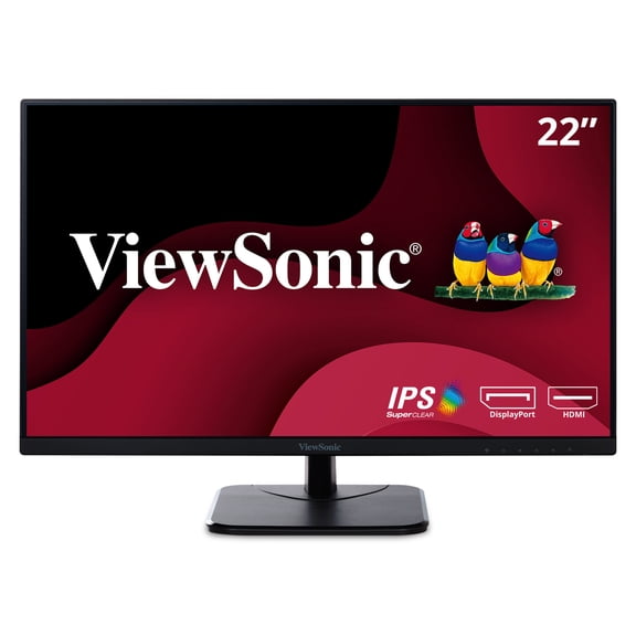ViewSonic VA2256-MHD 22 Inch Frameless 1080p IPS Computer Monitor