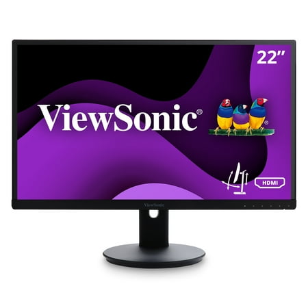 ViewSonic - VG2253 22" IPS LED FHD Monitor (DisplayPort, HDMI, VGA) - Black