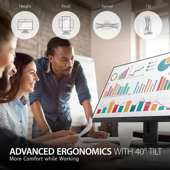 ViewSonic VG2456a 24" 16:9 Full HD IPS LED Monitor, Built-In Speakers