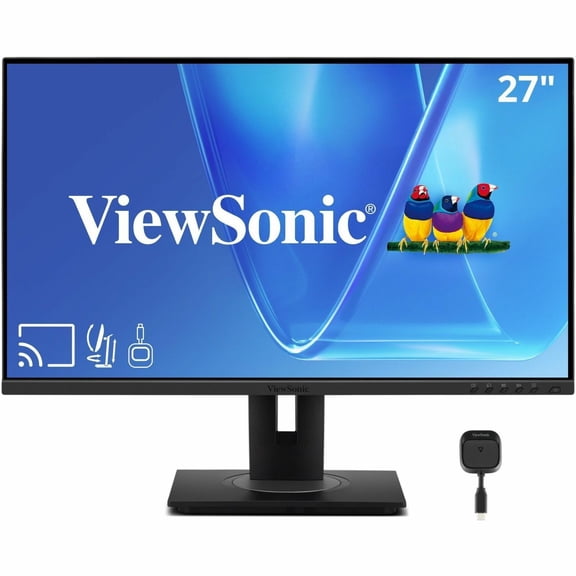 ViewSonic VG2748N 27" Class Full HD LED Monitor - 16:9 - 27" Viewable - In-plane Switching (IPS) Technology - LED Backlight - 1920 x 1080 - 16.7 Million Colors - 250 Nit - 5 ms - 100 Hz Refresh Rat...