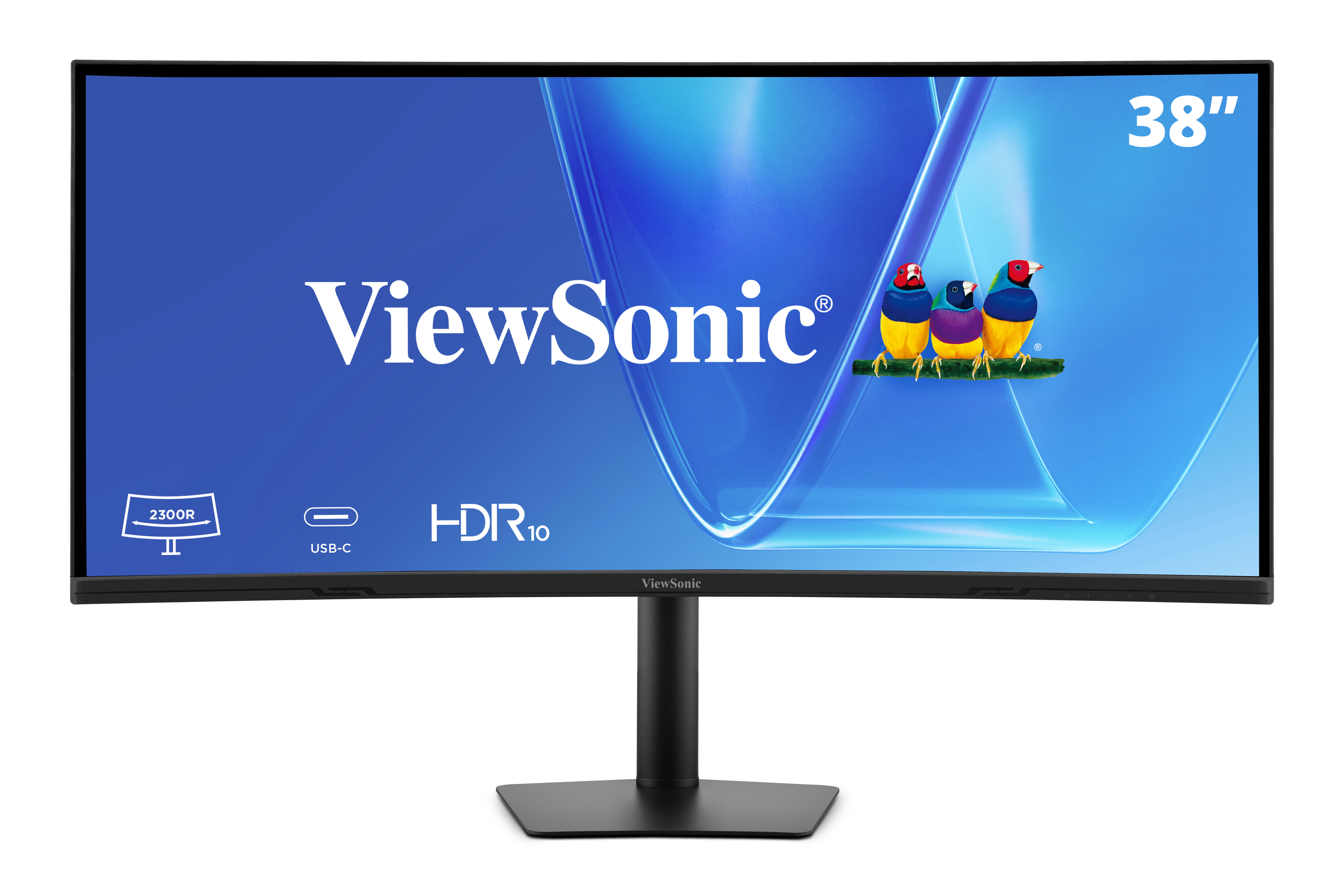 ViewSonic VG3820C 38" UWQHD IPS Curved Monitor - 96W USB-C