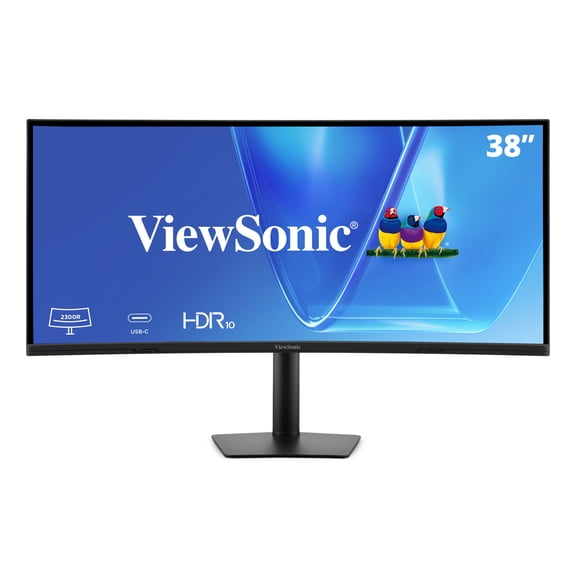 ViewSonic VG3820C 38" UWQHD IPS Curved Monitor - 96W USB-C