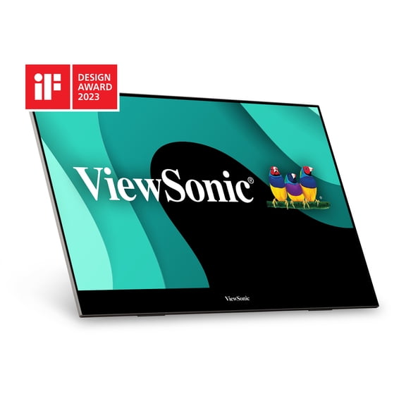 ViewSonic 15.6" UHD Portable OLED Monitor VX1655-4K-OLED Built in Stand and Cover