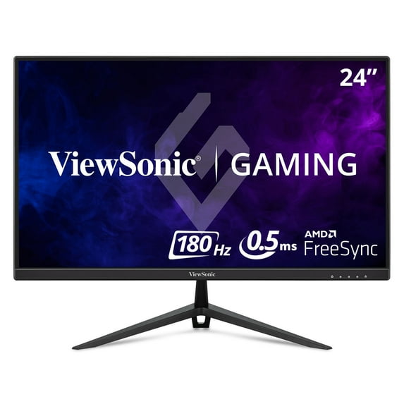 ViewSonic VX2428A 24 Inch 1080p 0.5ms 180Hz IPS Gaming Monitor with FreeSync, HDMI 1.4, and DisplayPort Inputs
