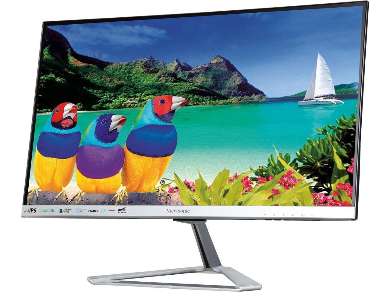 公式通販サイト - ファッション 通販 VX2476-SMHD ViewSonic 24 IPS Widescreen Frameless 1080p Inch ディスプレイ・モニター本体