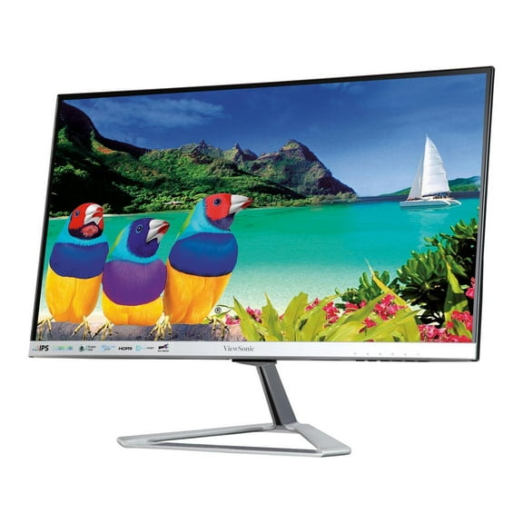 ViewSonic VX2476-SMHD 24 Inch 1080p Widescreen IPS Monitor with Ultra-Thin Bezels, HDMI and DisplayPort