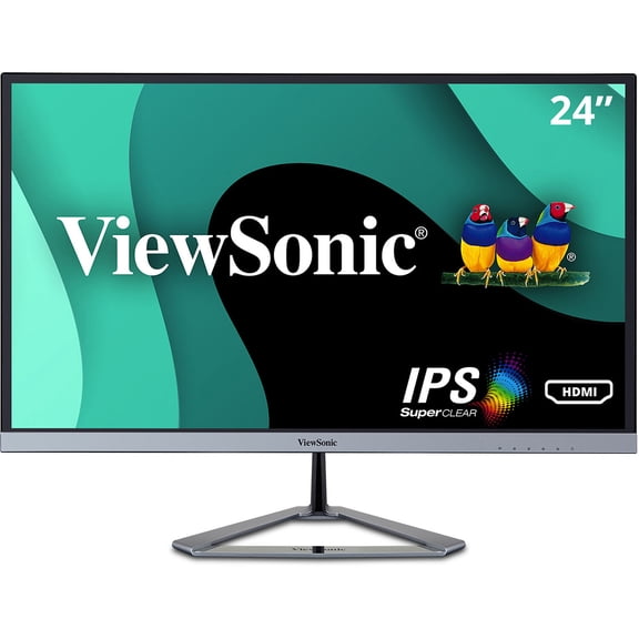 ViewSonic VX2476-smhd 23.8" 16:9 Full HD IPS LED Monitor