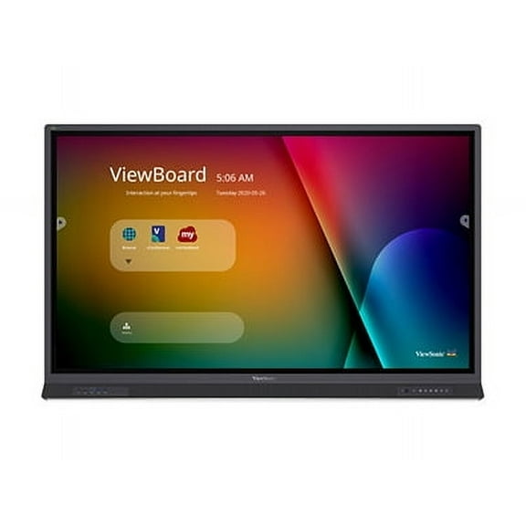 ViewSonic ViewBoard IFP6552-E1 - 4K Interactive Display with WiFi Adapter and Fixed Wall Mount - 400 cd/m2 - 65"