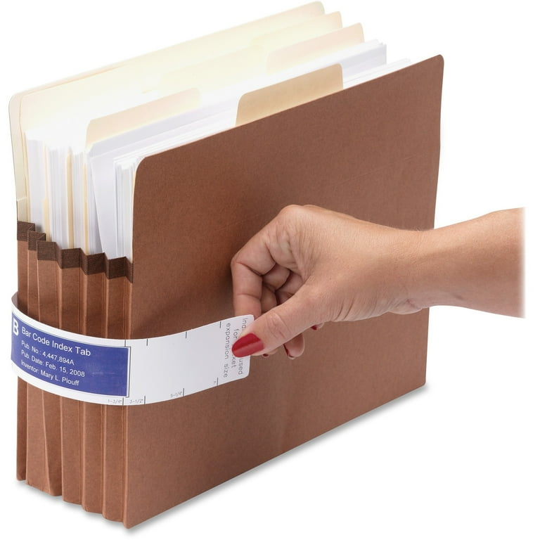 Viewables Pocket Label Pulls, 1.63 x 10.13, White, 5/Sheet, 9 Sheets/Pack Viewables Pocket Label Pulls, 1.63 x 10.13, White, 5/Sheet, 9 Sheets/Pack