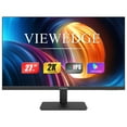 thumbnail image 1 of Viewedge 27 inch Monitor with 2K 2560 x 1440 IPS Panel 75hz | Computer Monitor 27 inch QHD with HDMI, DP and Wall Mountable | Eye Protection PC 1440p Monitor for Working and Gaming, 1 of 7