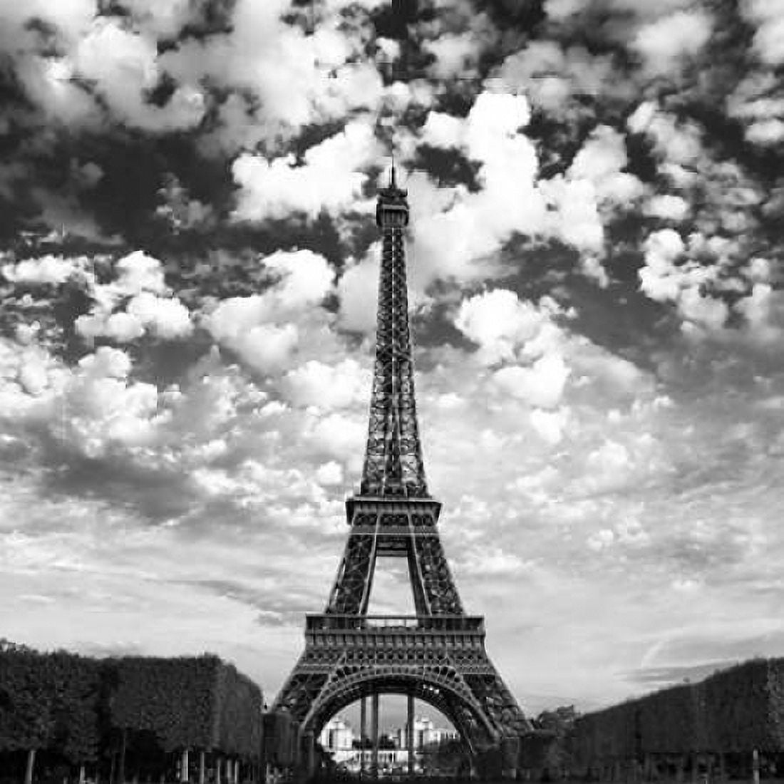 Viewing The Eiffel Canvas Art - David Innes (24 x 24)