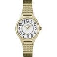 thumbnail image 1 of Viewpoint by Timex Women's 30mm White Dial Watch, Gold-Tone Expansion Band, 1 of 2