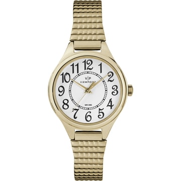 Viewpoint by Timex Women's 30mm White Dial Watch