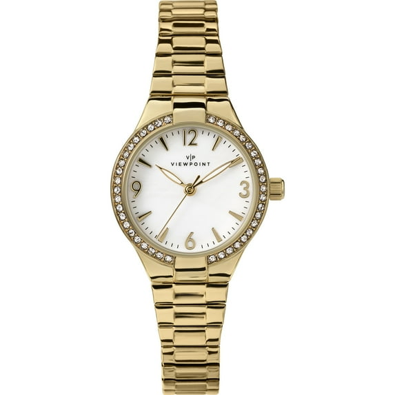 Viewpoint by Timex Women's 33mm Watch – Gold-Tone Expansion Band