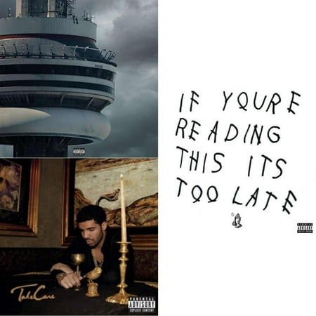 Views (Ex) & Take Care (Ex) & If You're Reading This It's Too Late (Ex) [LP Vinyl Bundle]
