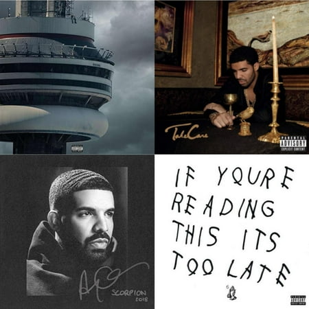 Views (Ex) & Take Care (Ex) & Scorpion (2 LP) & If You're Reading This It's Too Late (Ex)