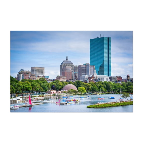 Views from Back Bay 03 - Boston Massachusetts Photography Unframed Wall Art Print 5 x 7 inches