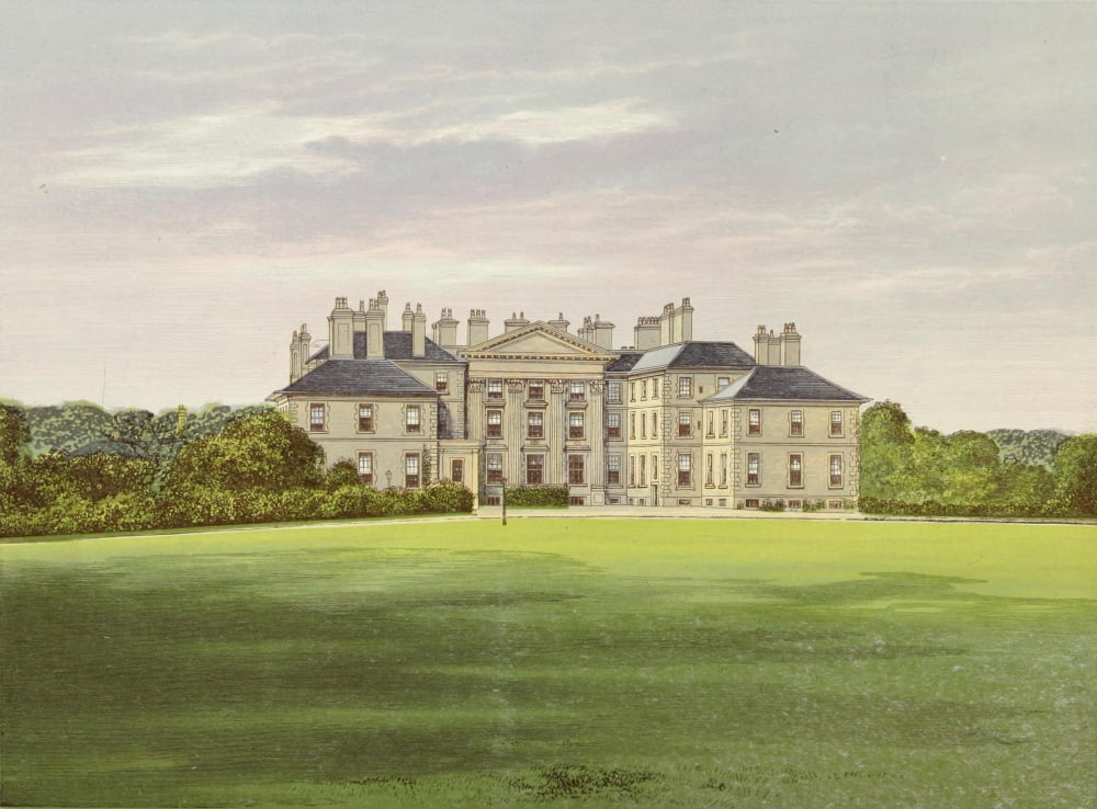 Views of Seats 1880 Dalkeith Palace Canvas Art - AF Lydon (18 x 24)