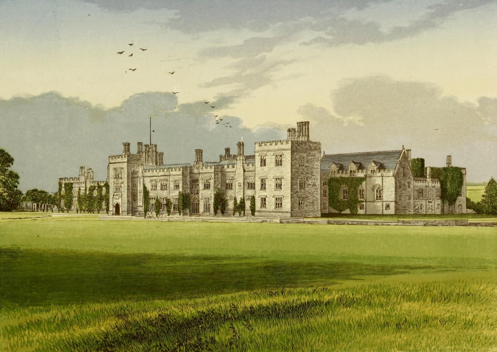 Views of Seats 1880 Penhurst Castle Canvas Art - AF Lydon (18 x 24)