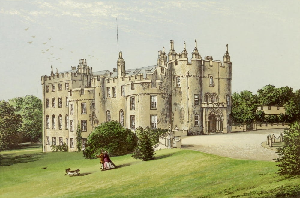 Views of Seats 1880 Picton Castle Canvas Art - AF Lydon (18 x 24)