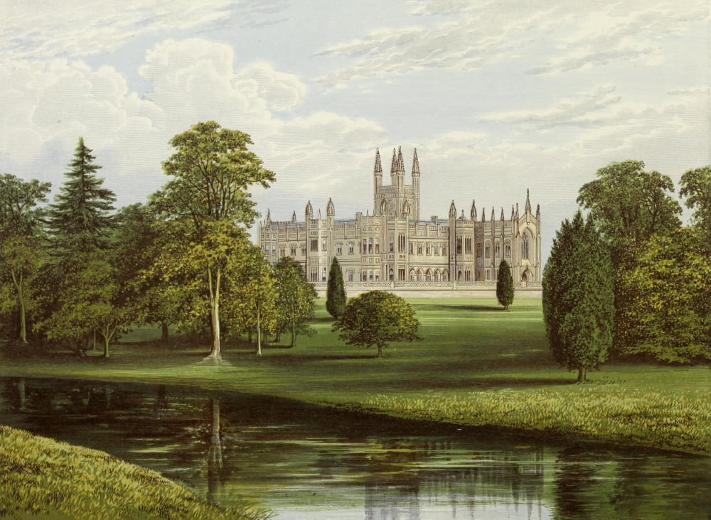 Views of Seats 1880 Toddington Park Canvas Art - AF Lydon (18 x 24)