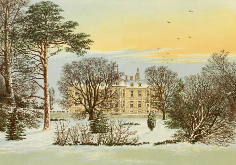 Views of Seats 1880 Warter Priory Canvas Art - AF Lydon (18 x 24)