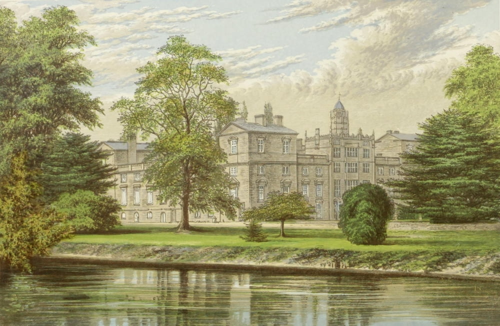 Views of Seats 1880 Wilton House Canvas Art - AF Lydon (18 x 24)