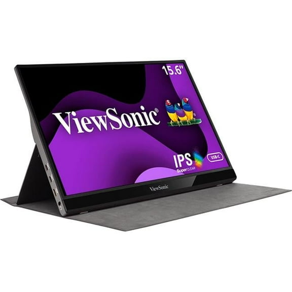 Viewsonic  15.6 in. Portable Monitor with FHD 1080p resolution 2-Way Power with USB Type-C Versatile Connectivity Built-in stand
