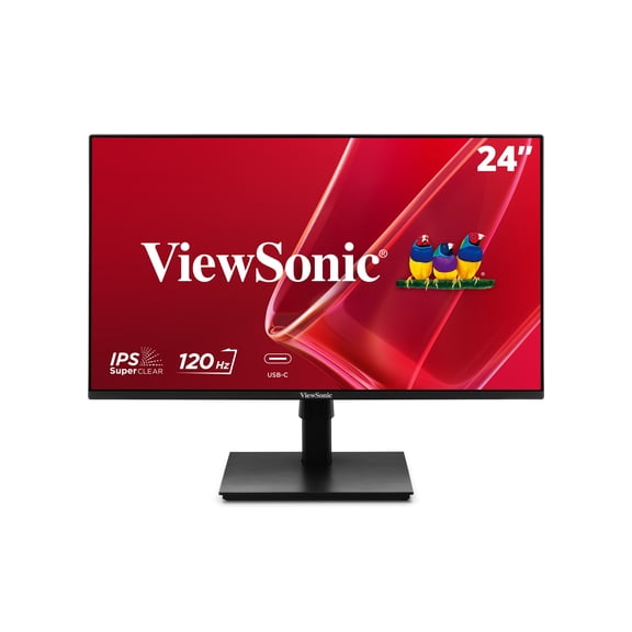 Viewsonic VA2448-MHU 24" 1080p 120Hz IPS Monitor - HDMI, VGA, and USB C