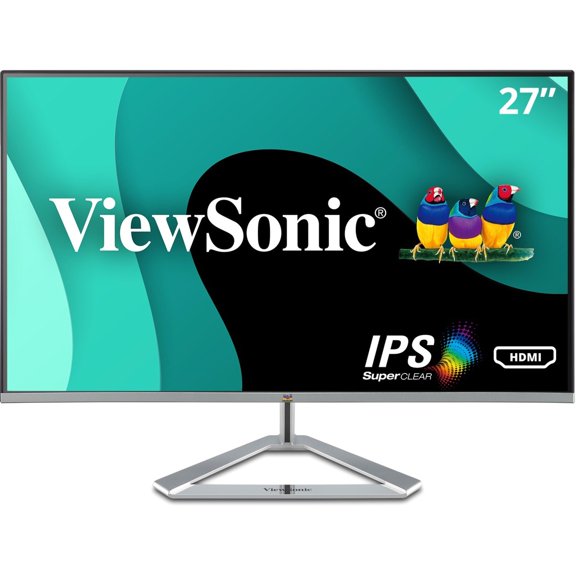 Viewsonic VX2776-smhd 27" Full HD LED LCD Monitor, 16:9, Black, Silver