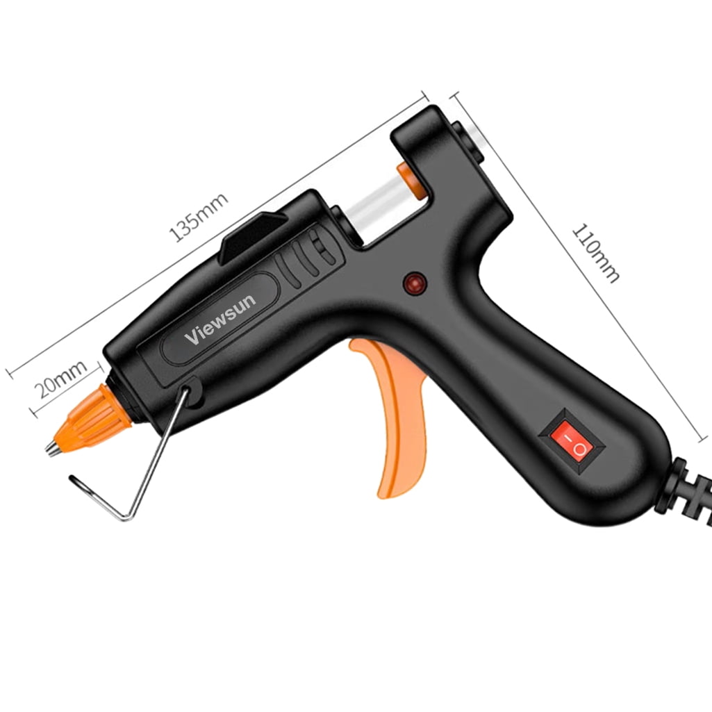 Viewsun glue guns, electric, Mini Hot Glue Gun with 30 Glue Sticks, Fast Heating Hot Melt Gun