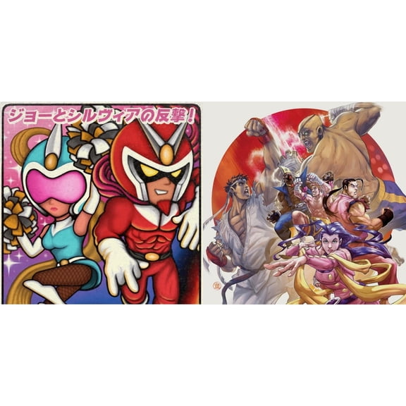 Street Fighter Alpha: Warriors Dreams Ost (2LP) & Viewtiful Joe 2 (2LP/Clear Vinyl)