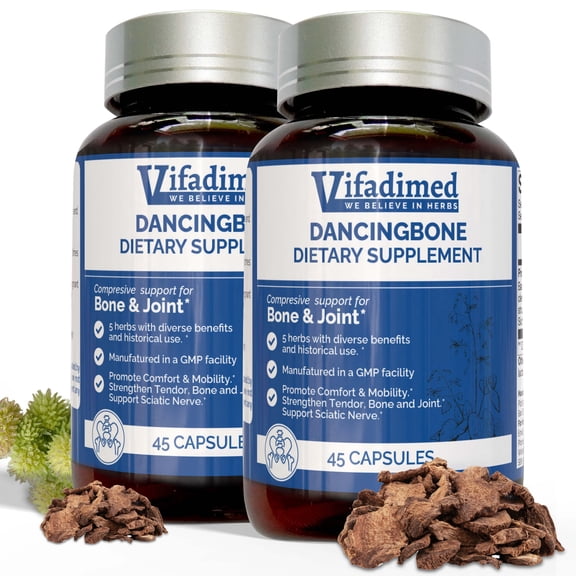 Vifadimed Herbal Joint Support, Inlfammatory response, Circulation, Liver & Kidney Support,90 Capsules