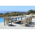 thumbnail image 1 of Vifah Renaissance 9 Piece Extendable Hardwood Patio Dining Set, 1 of 2