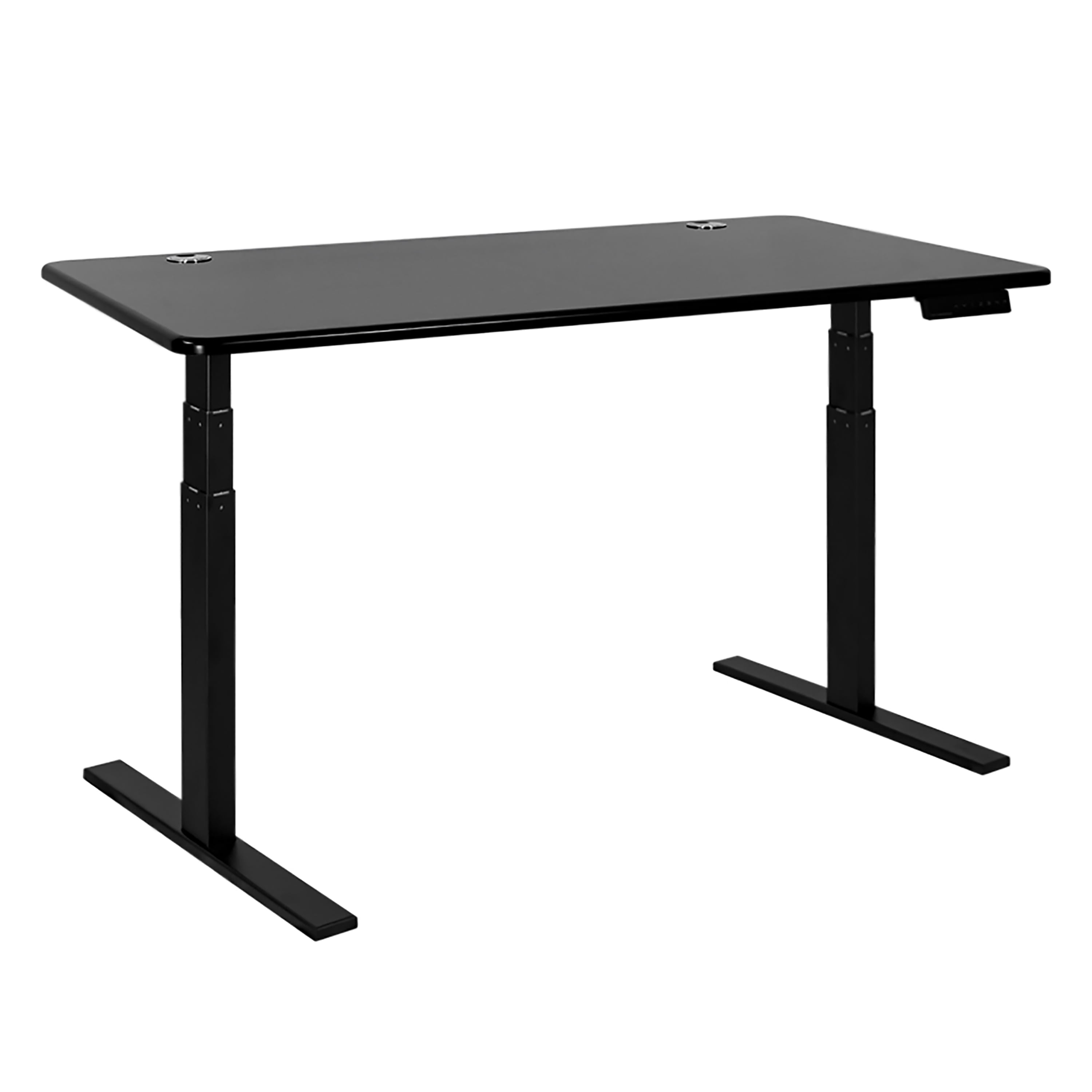 Vifah SmartDesk Adjustable Classic Metal Standing Desk in Black and